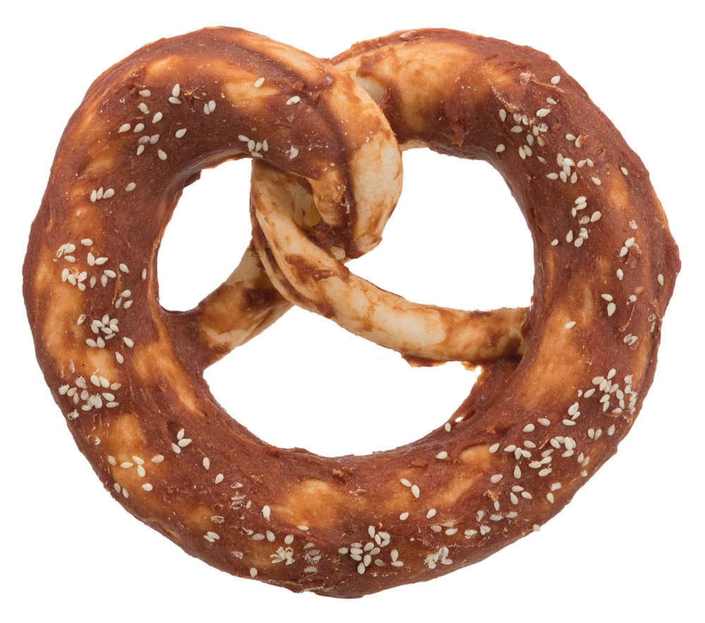Pretzels M/Andefilè Ø10cm 75g BULK