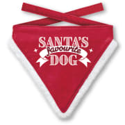 Julebandana 44619 Santas Fav.Dog Rød XL
