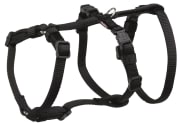Hundesele Stay Nylon XS/S Mage: 30-40cm/10mm Sort