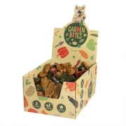 Garden Bites Veggie Friends Small 6cm 15g 180stk i Display
