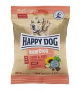 Prøve Happy Dog Natur Croq Laks & Ris 80g