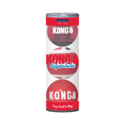Hundeleke KONG Signature Balls 3pk Ass L