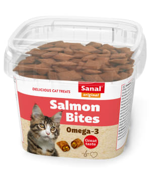 Sanal Katt Salmon Bites Cup 75g (Pk pris 6stk)