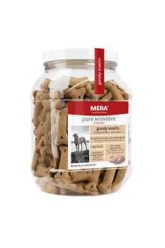 Mera Pure Sensitive Goody Snack Kalkun & Ris 600g (6stk)