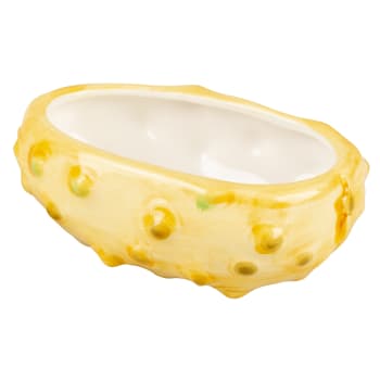 Matskål Kiwano i Keramikk Gul 25ml 9x6,2x3,2cm
