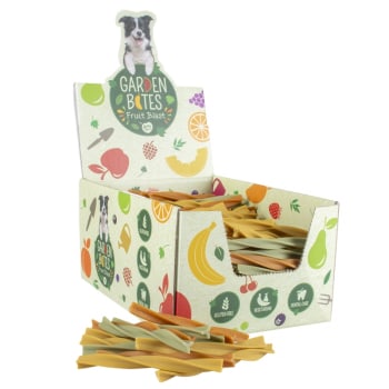 Garden Bites Fruity Dental Swirls Small 13cm 7,8g 324stk i Display