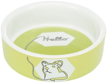 Matskål 60734 Keramikk Hello Comic Hamster 90ml ø8cm