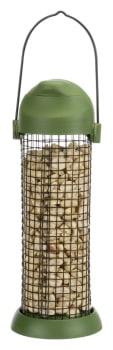 Utefuglautomat 55628 Til Peanutter i Metall/Plastikk 500ml 22cm Grønn