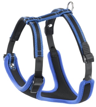 Hundesele Ergocomfort XL 64-74cm 82-92cm Sort/Blå