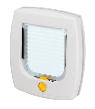 Kattedør Swing 3 Basic 4Ways Hvit