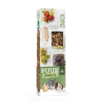 Puur Sticks Gnager M/Pære & Daddel 2stk 180g