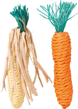Gnagerleke 6192 Sisal Gulrot og Mais 15cm