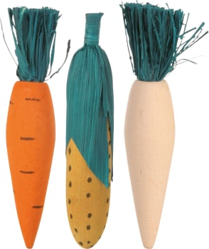 Gnagerleke 6190 3stk Treleker Wooden Fun