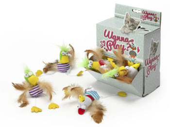 Katteleke Wanna Play Crazy Duck 16cm (24stk i pk)