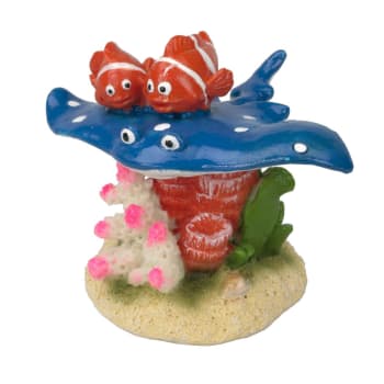 Akv. Pynt 234-426951 Klovnefisk 2 "Nemo, Marlin & Lektor Brei" 12,3x9x8cm