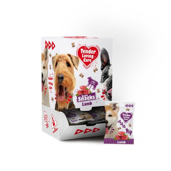 Tender Loving Care Soft Snack M/Lam 100g Display (25stk)