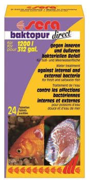 Fiskemedesin Sera Baktopur Direct tabl. 24 Stk. 2590
