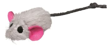 Katteleke 4503 Mus M/Bjelle M/Catnip 5cm (Sett m/6stk)