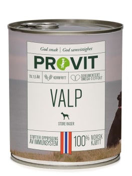 PROVIT Gobiten Boksemat Valp Store Raser M/Storfe, Svin og Kylling 800g 12stk (Pk Pris)