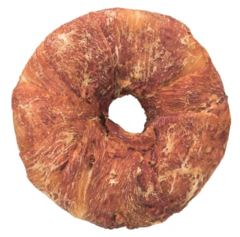 Tyggering Natur M/Andefilè Ø10cm 110g BULK