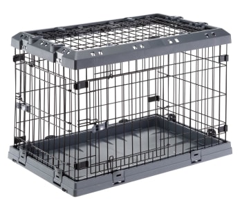 Transportbur Superior 75 77x51x55cm Grå/Sort Max 12Kg