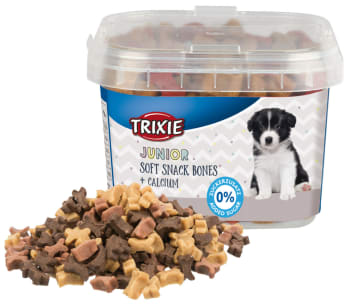 Junior Soft Snack Bones M/Calcium M/Kylling,Lam og Laks 140g