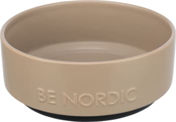 Hundeskål 24527 BE NORDIC Keramikk 1,2L Ø18cm Taupe