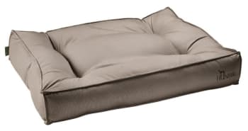 Bed Quilted Lancaster 80x60 cm Polyester brown