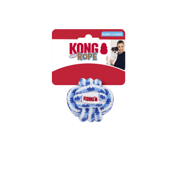 Hundeleke KONG Rope Ball Puppy Ass S