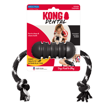 Hundeleke KONG Extreme Dental w/Rope M