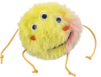 Katteleke 45688 Monster 10cm Oransje/Gul Plysj