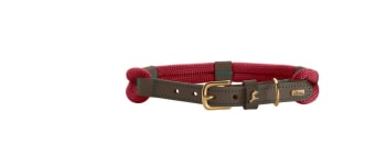 Collar Malia 60/M-L Rope wine red/dark brown