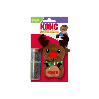 Juleleke KONG Holiday Refillables Reindeer