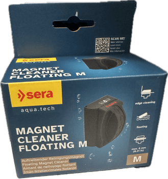 Sera Algemagnet M 8mm Glass, Flyter