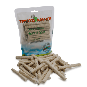 Farm Food Rawhide Munchie Heart & Rice 35stk