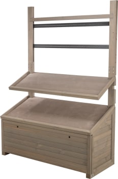 Snack Bar M/Hyller, oppheng og oppbevaring 127x60x185cm