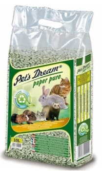 Pet`s Dream Paper Pure Papirstrø 10L 3,8Kg