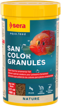 Fiskefor Sera San Color Granulat 250ml