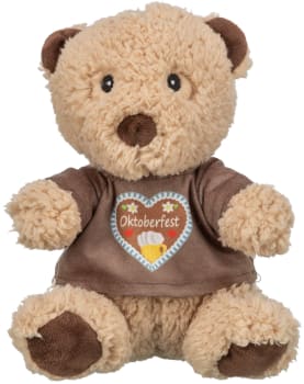 Oktoberfest Hundeleke Teddybjørn 27cm i Plysj