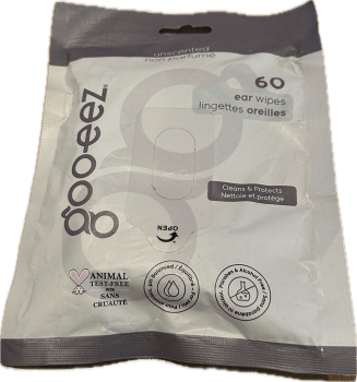 Ear Finger Wipes 60 Wipes Unscented