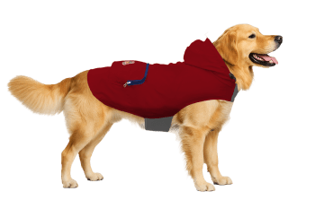 On-The-Go Poncho M Rød/Blå