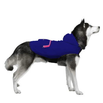 On-The-Go Poncho L Navy/Rosa