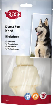 Tyggebein Knute 16cm/110g Natur (6stk)