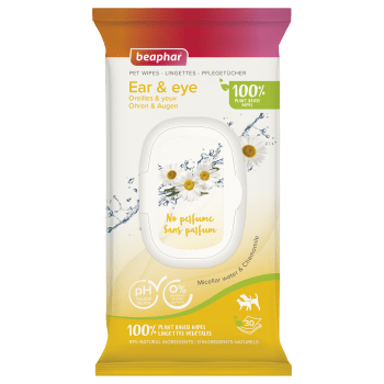 Beaphar Bio Cosmetic Pet Wipes Øyne & Ører 30pk