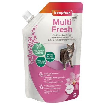 Beaphar Cat litter deodoriser multi floral 400g