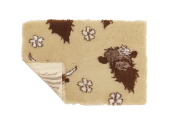 VetBed Nonslip Highland Ku Beige 150x100cm