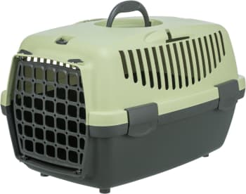 Transportk. Capri 1 XS Mørkegrå/Pastell Grønn 48x32x31cm Max 6Kg