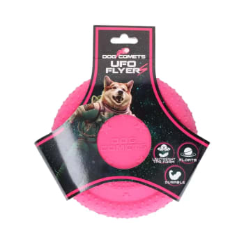 Dog Comets UFO Flyer Pink S