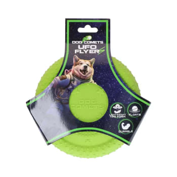 Dog Comets UFO Flyer Green S