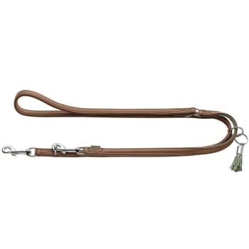 T-Leash Portofino 15/200 Cowleather taupe/turquoise
